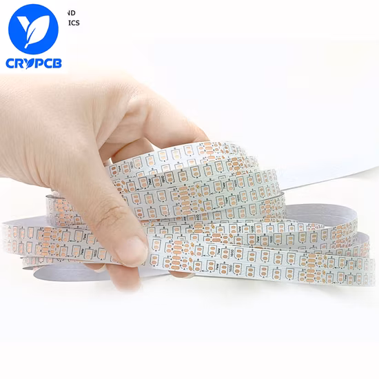 PWB impreso flexible transparente de la flexión de la placa de circuito del poliimida FPC de encargo